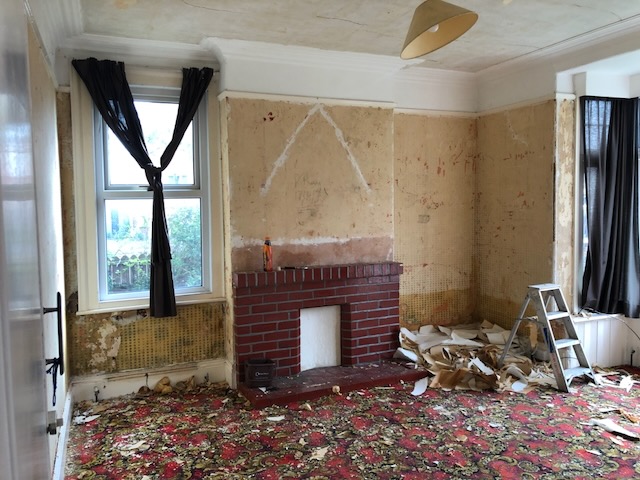 Kingsway Road 6-Bed HMO Conversion — before refurbishment