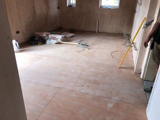 Kingsway Road 6-Bed HMO Conversion — during refurbishment