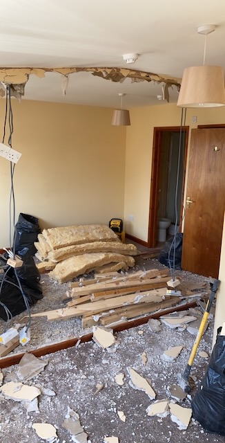 Locking Road 8-Bed HMO Conversion — during refurbishment