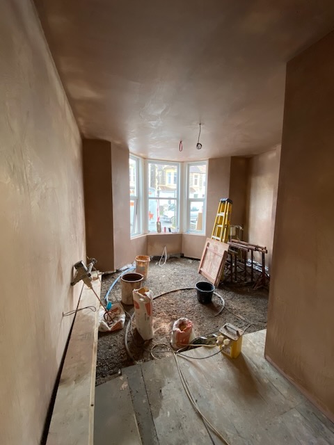 Locking Road 8-Bed HMO Conversion — during refurbishment