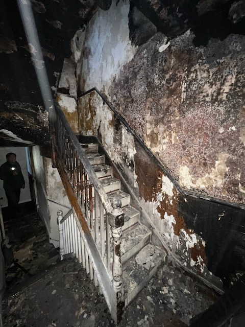 Longton Grove Road Fire-Damage Recovery — before refurbishment