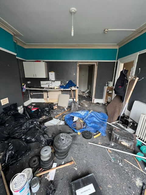 Longton Grove Road Fire-Damage Recovery — before refurbishment