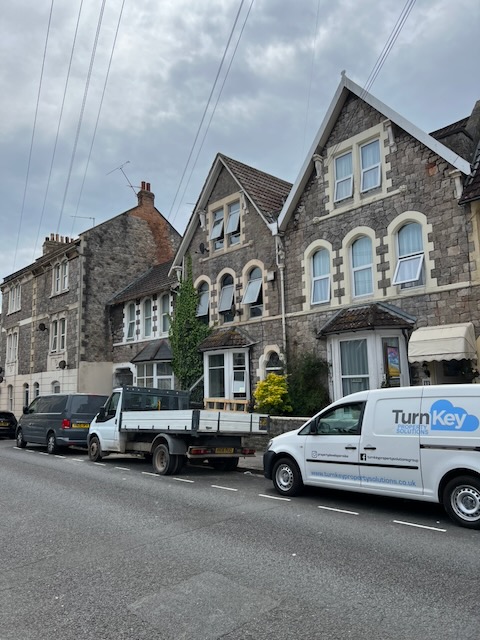 Longton Grove Road Fire-Damage Recovery — during refurbishment